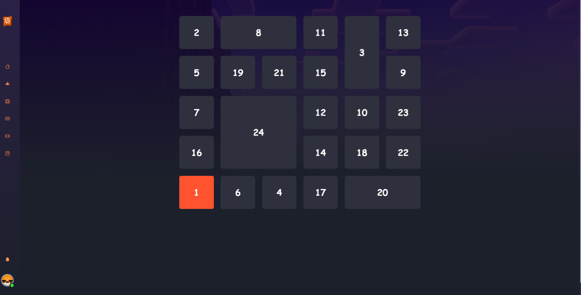 Calendrier de l'avant !